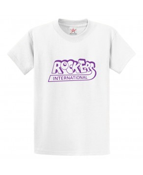 Rockers International Classic Unisex Kids and Adults T-Shirt for Music Lovers
